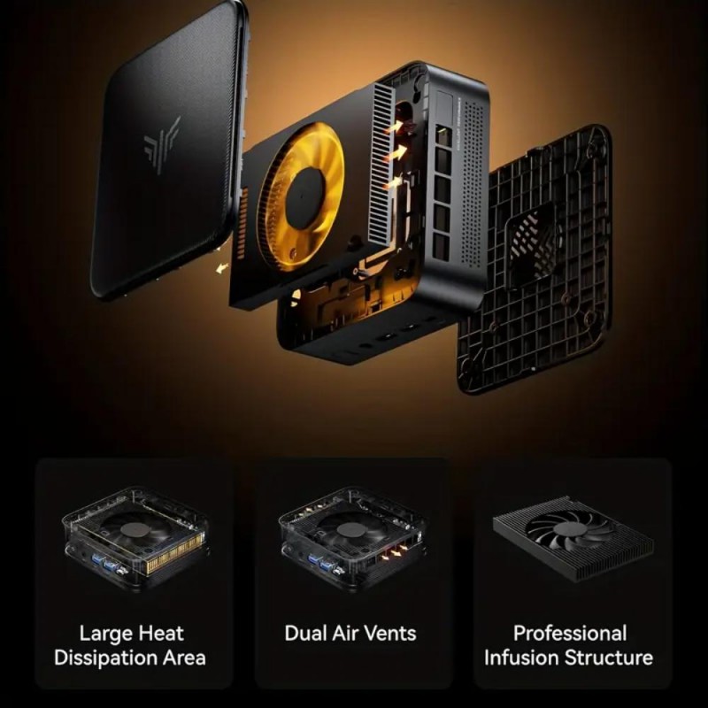 Acemagic Mini PC AMD Ryzen 7 5825U 32GB DDR4 512GB M.2 SSD JM4229739-ru