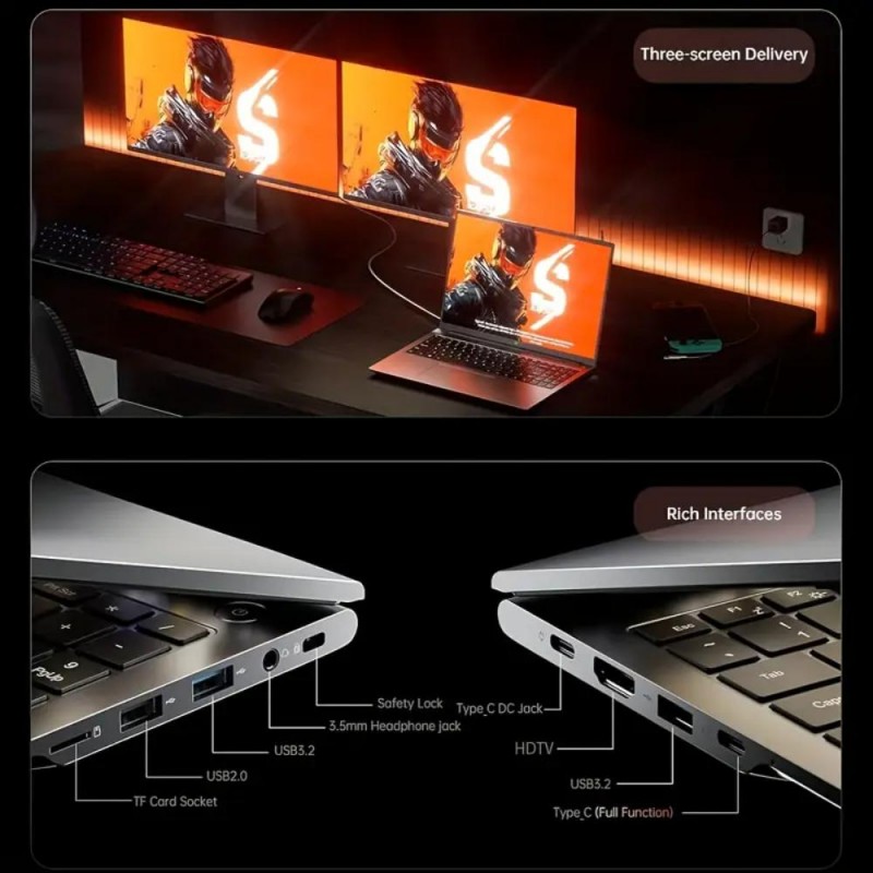 Acemagic Игровой ноутбук 16 FHD 16GB RAM DDR5 512GB SSD RF2184173-ru