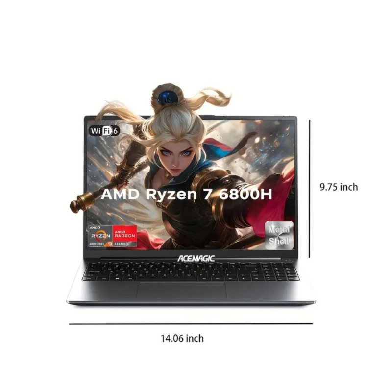 Acemagic Игровой ноутбук 16 FHD 16GB RAM DDR5 512GB SSD RF2184173-ru