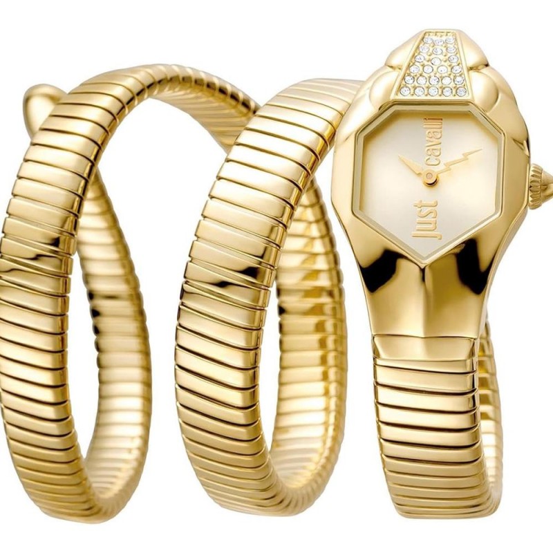 Just Cavalli Glam Snake Ladies Watch JC1L022M0025