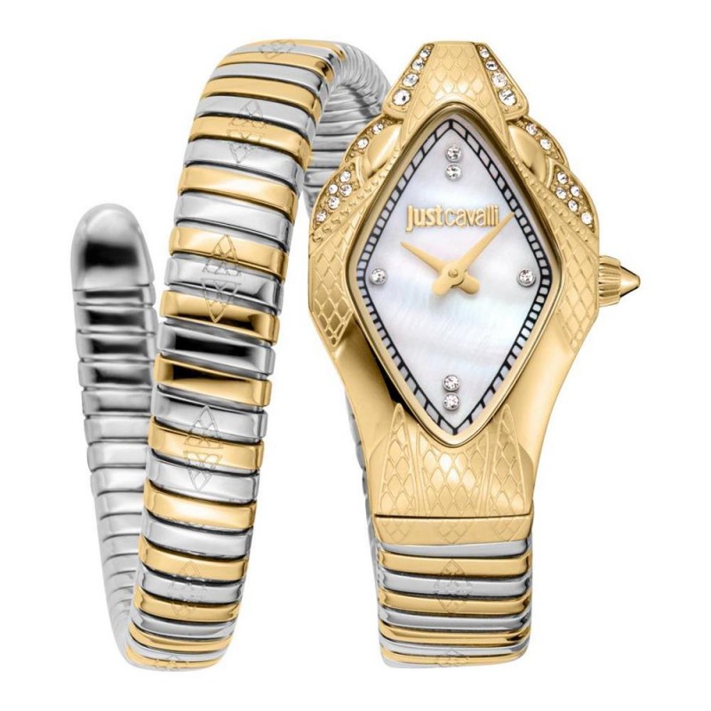 Just Cavalli Signature Snake Ferocious Ladies Watc...