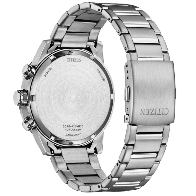 Citizen Quartz Mens Watch Divers Chronograph AN3681-57E