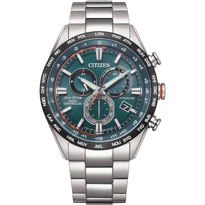 Citizen Eco-Drive Mens Watch Solar Chronograph Rad...
