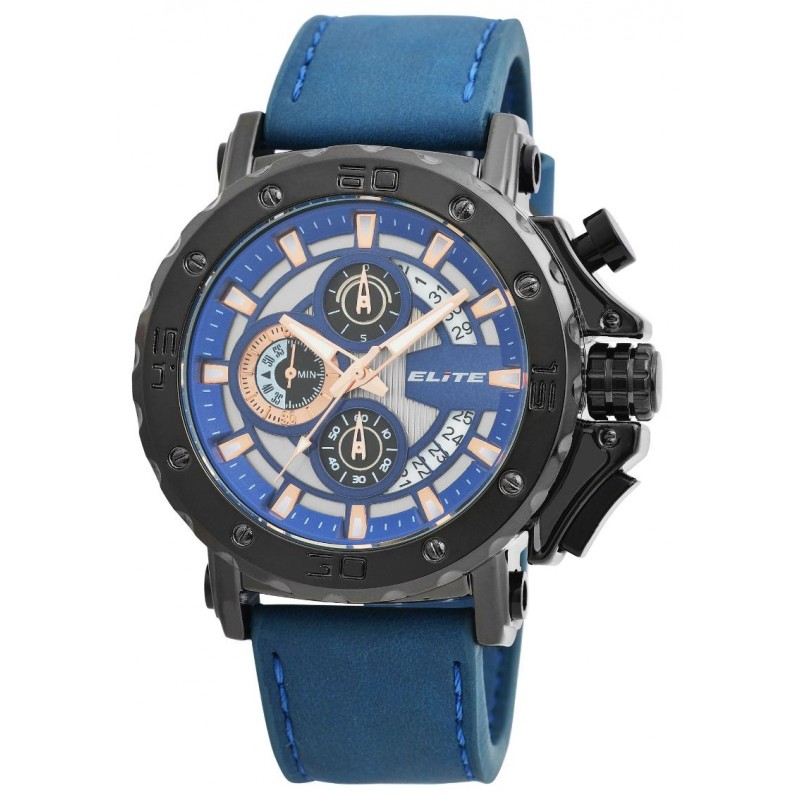 Elite EL0007 мужские часы Chronograph 2900196-001-ru