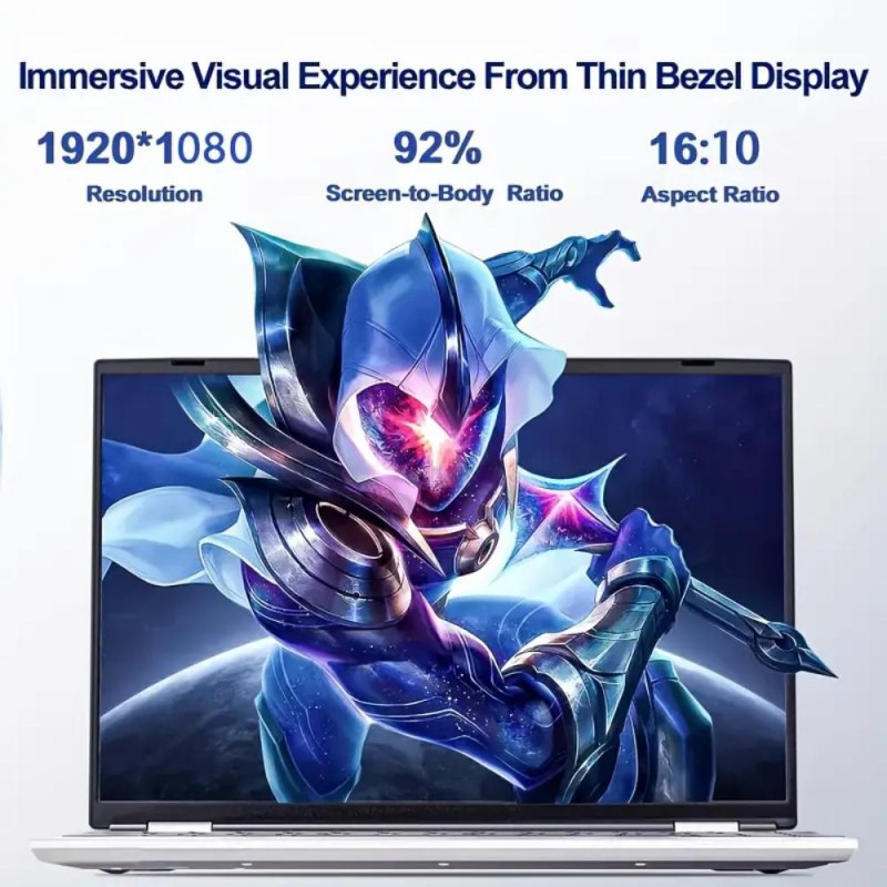 W&O Laptop 15.6 FHD 16GB DDR4 1TB SSD TJ1276376