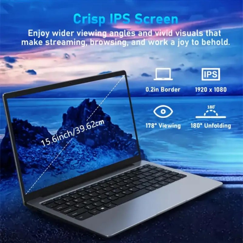 W&O Ноутбук 15.6 IPS 16GB DDR4 1TB SSD XR1277180-ru