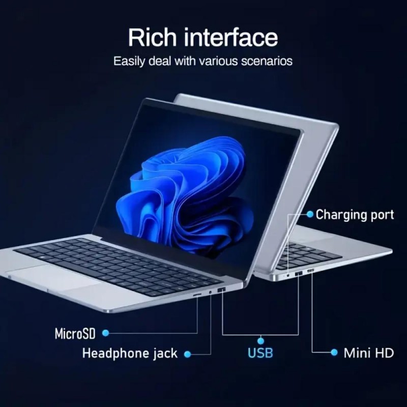 W&O Ноутбук 15.6 IPS 16GB DDR4 1TB SSD XR1277180-ru