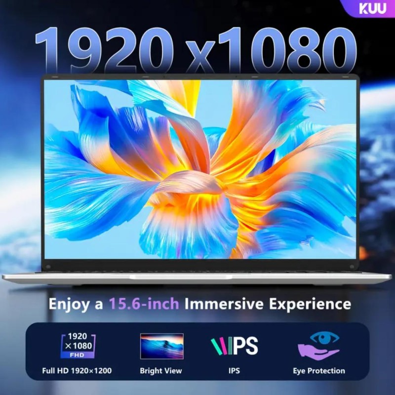 KUU ECOBOOK Ноутбук 15.6 8GB DDR4 256GB SSD WA178410-ru