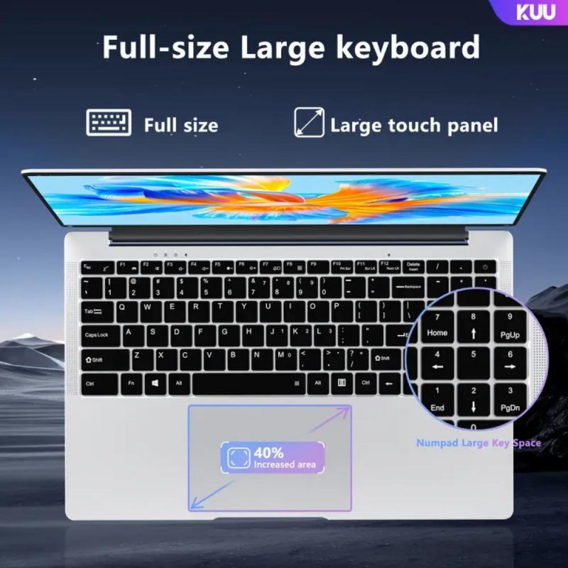 KUU ECOBOOK Ноутбук 15.6 8GB DDR4 256GB SSD WA178410-ru