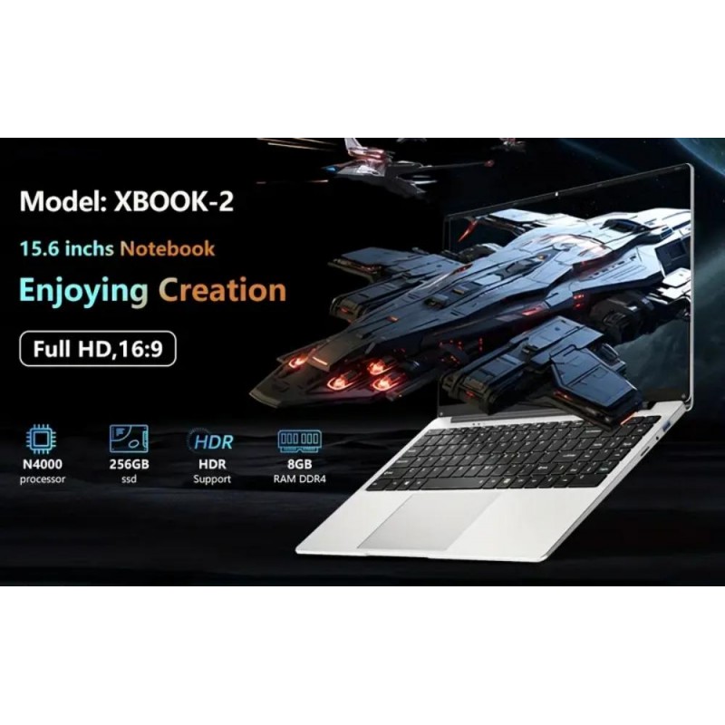 KUU ECOBOOK Ноутбук 15.6 8GB DDR4 256GB SSD WA178410-ru