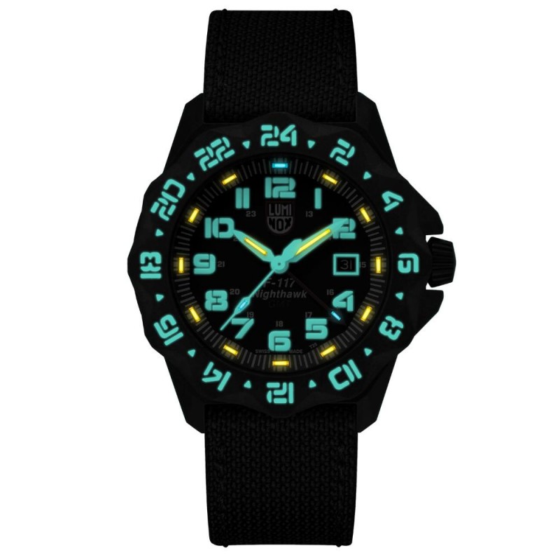 Luminox F-117 Nighthawk GMT Pilot мужские часы XA.6441-ru