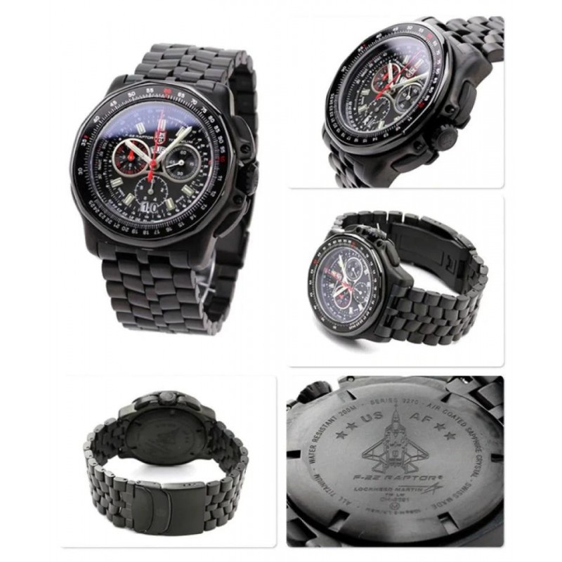 Luminox F-22 Raptor мужские часы Titanium Chronograph XA.9272-ru
