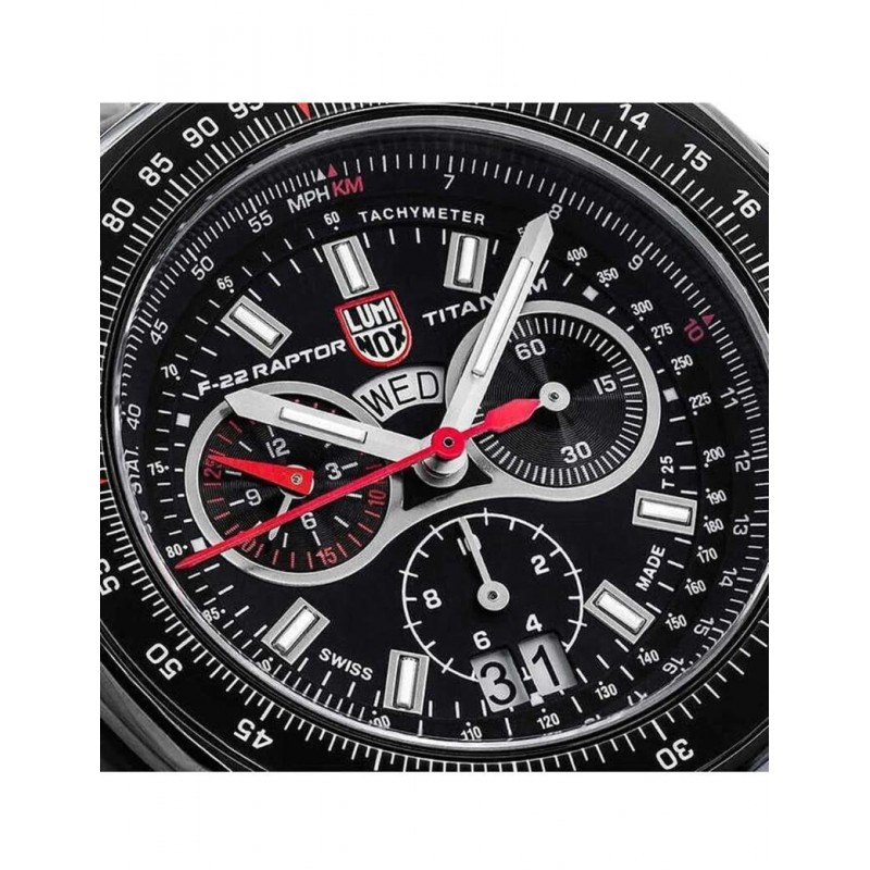 Luminox F-22 Raptor мужские часы Titanium Chronograph XA.9272-ru