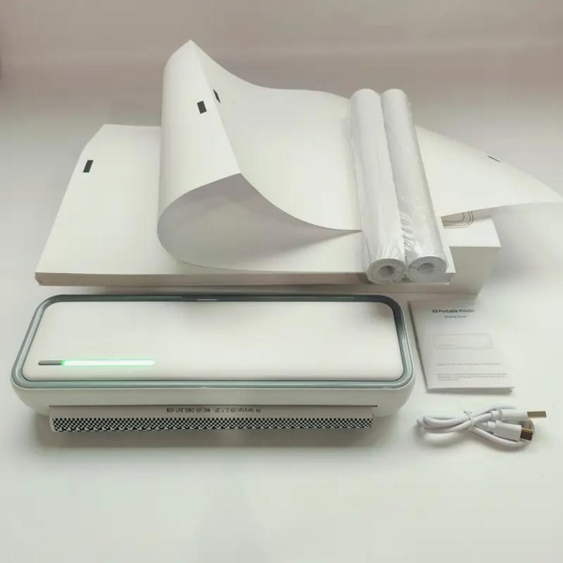 Portable A4 Thermal Printer 300DPI BH3548801