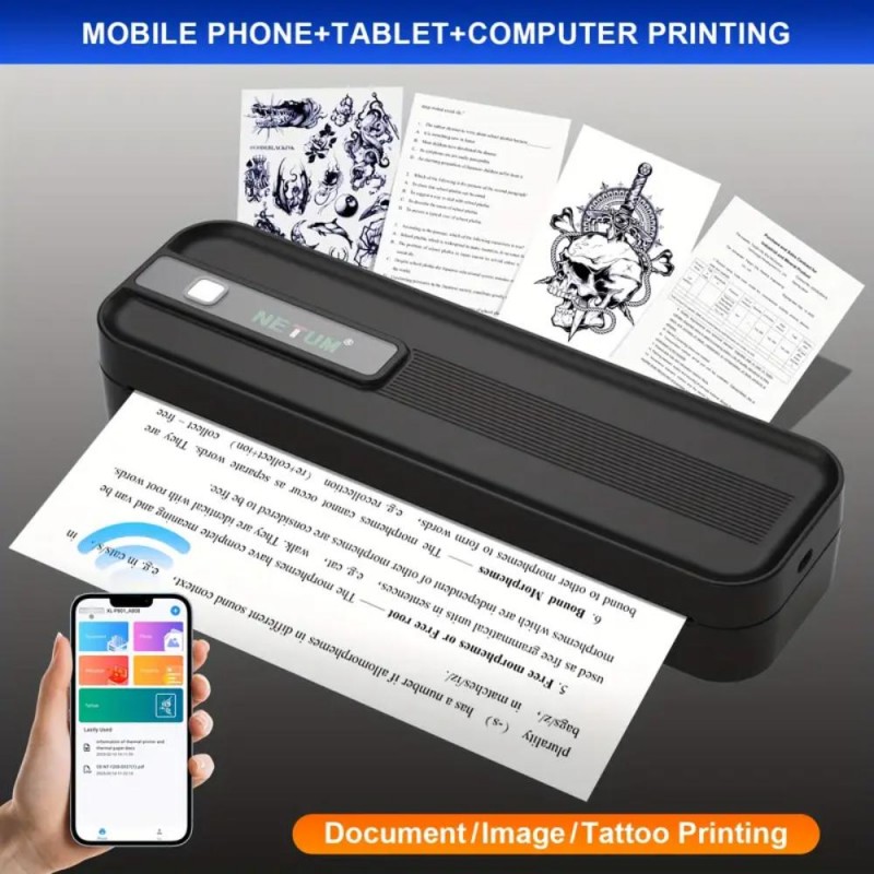 NETUM A4 Portable Thermal Printer NQ2484461