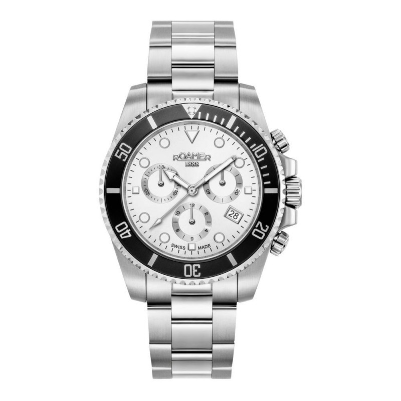 Roamer Deep Sea 100 Mens Watch Chronograph 8518374...