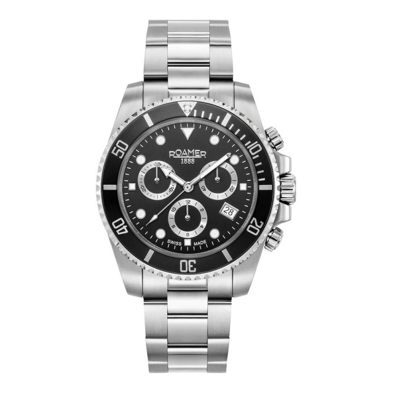 Roamer Deep Sea 100 Mens Watch Chronograph 8518374...