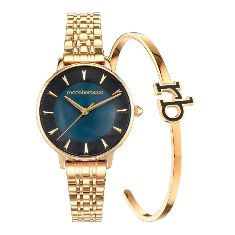 Rocco Barocco Ladies Watch and Bangle Set RB.4659L...