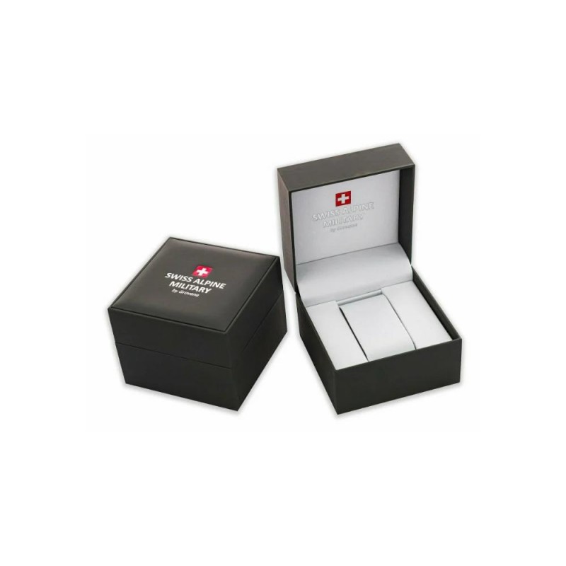 Swiss Alpine Military GMT Mens Watch 7055.1875SAM