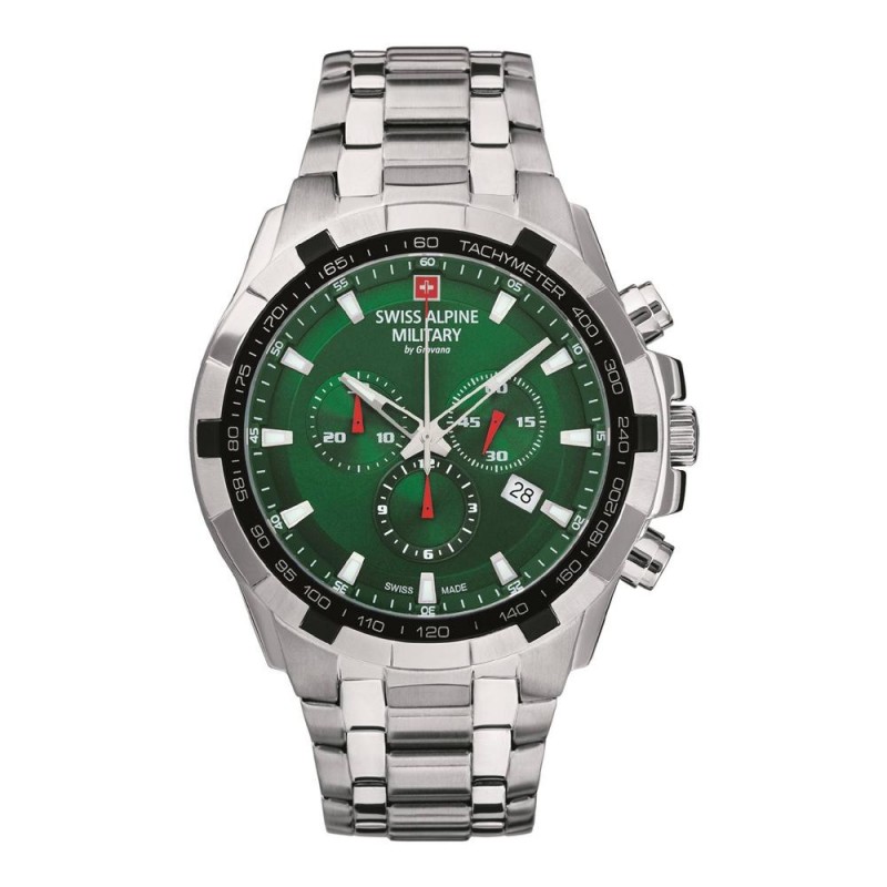 Swiss Alpine Military Mens Watch Chronograph 7043....