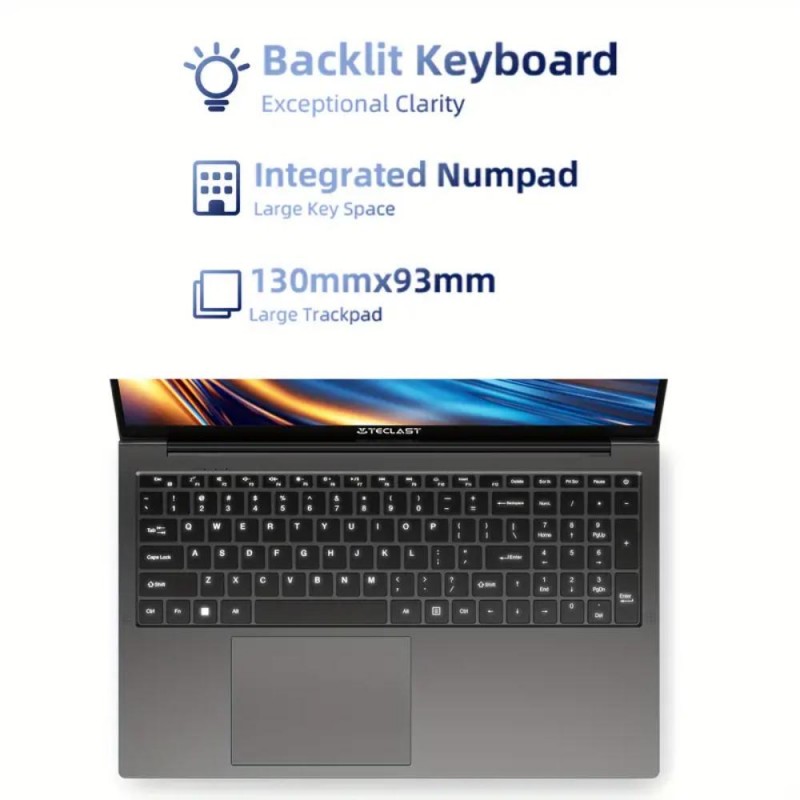 Teclast F17 Plus Laptop 17.3 Inch 16GB RAM 512GB SSD GW2052679