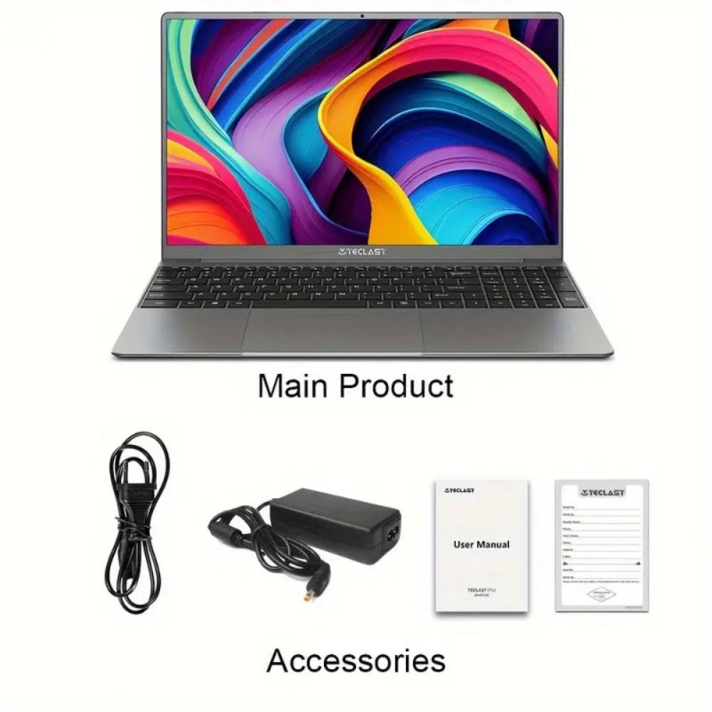 Teclast Ноутбук 15.6 Display 16GB DDR4 512GB SSD LJ6977010-ru