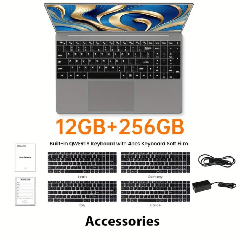 Teclast Ноутбук 15.6 Display 16GB DDR4 512GB SSD LJ6977010-ru