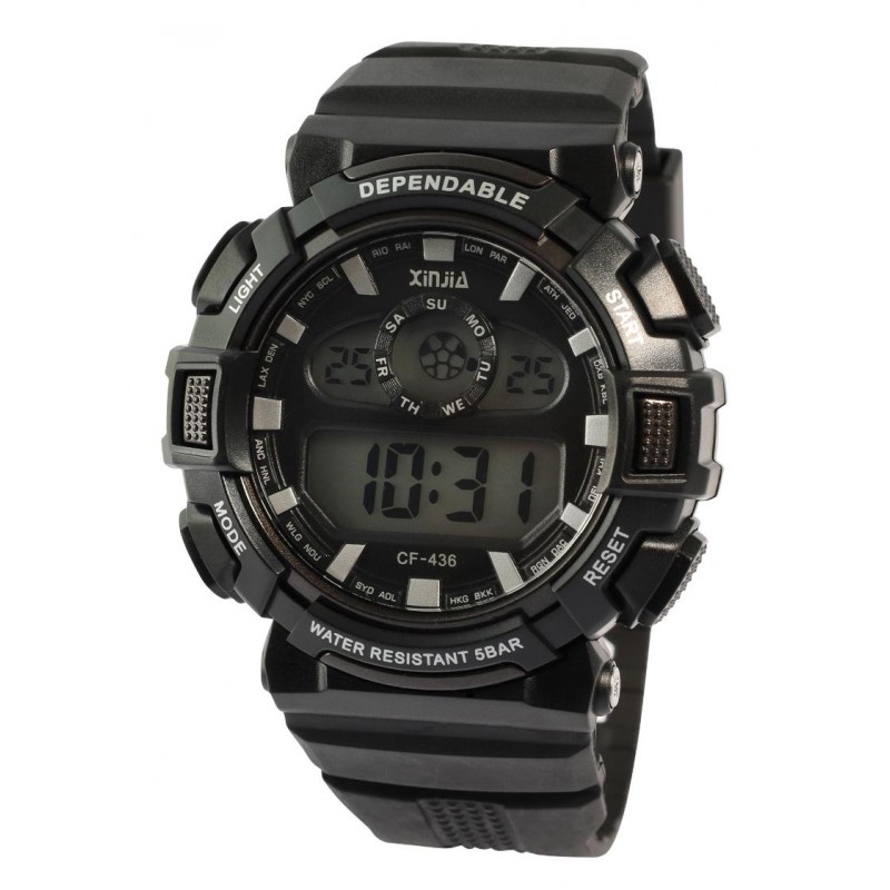 Xinjia Dependable цифровые мужские часы 2400027-ru